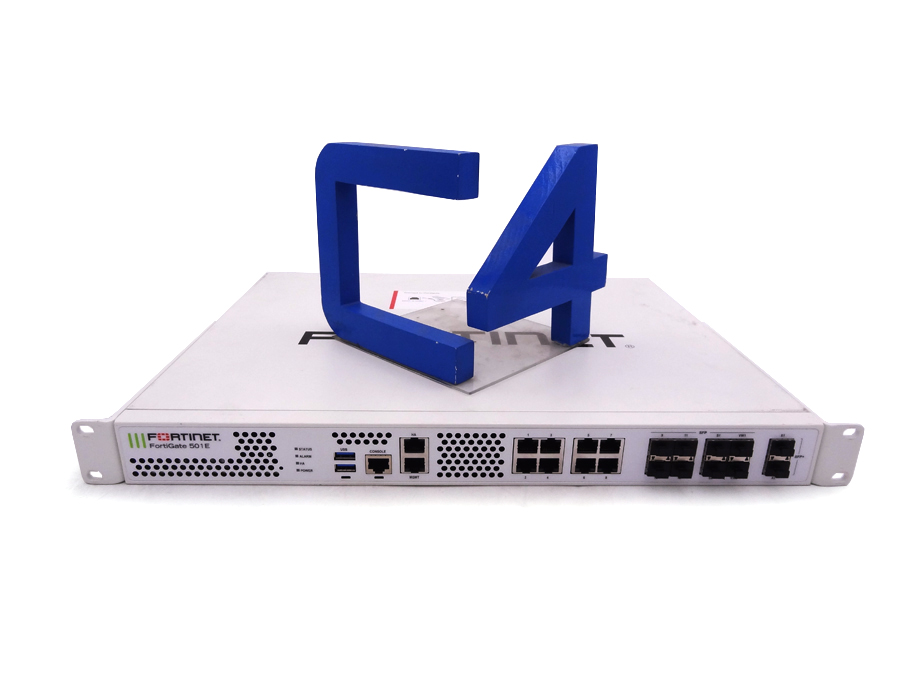 FORTINET FG-501E Fortinet FortiGate 501E - 1U 33Mbits Firewall