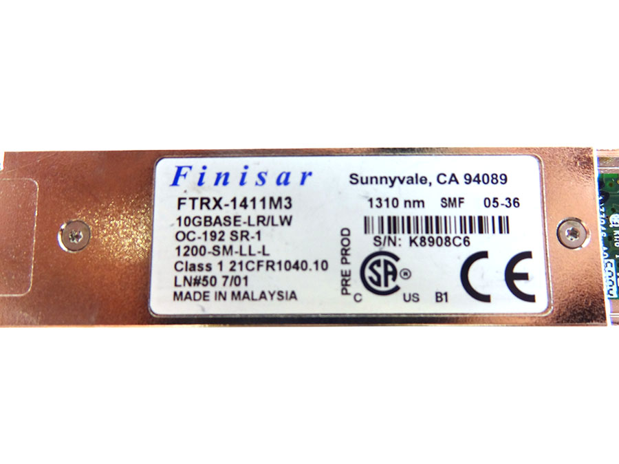 FINISAR FTRX-1411M3 10GBASE-LR ETHERNET TRANSCEIVER