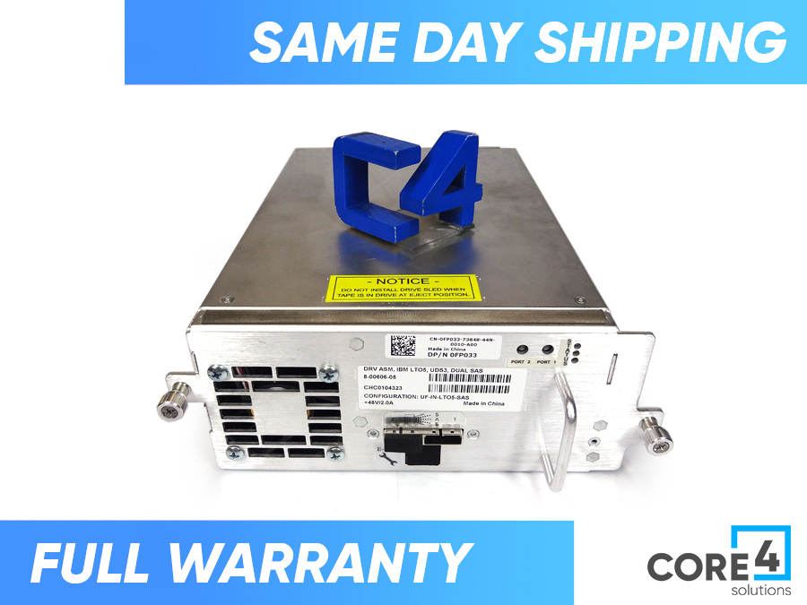 DELL FP033 1.5/3TB LTO5 FH SAS TAPE DRIVE ML6000