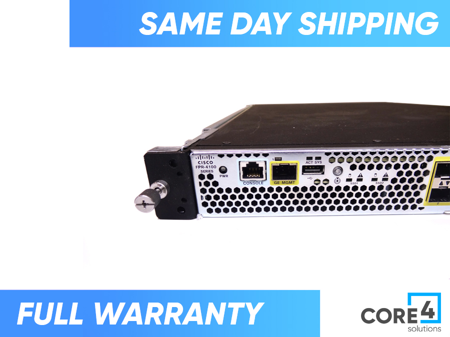 CISCO FPR4110-NGIPS-K9 Cisco Firepower 4110 NGIPS Appliance, 1U, 2 x NetMod Bays.