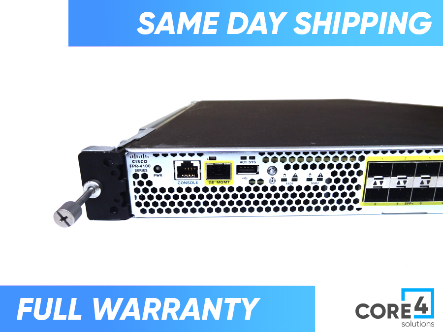 CISCO FPR4150-AMP-K9 Firepower 4150 AMP Appliance, 1U, 2 x NetMod Bays. 