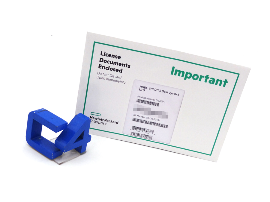 HP G3J25A RHEL VRTL DC 2 SCKT 3YR 9X5 E-U