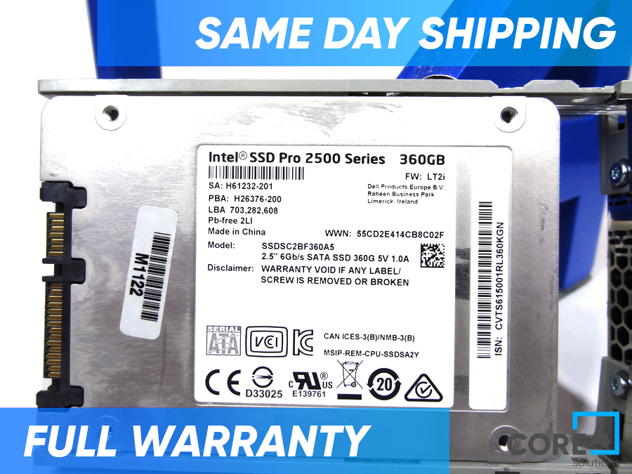 DELL GHDD8 360GB SATA 6G MLC 2.5 SSD