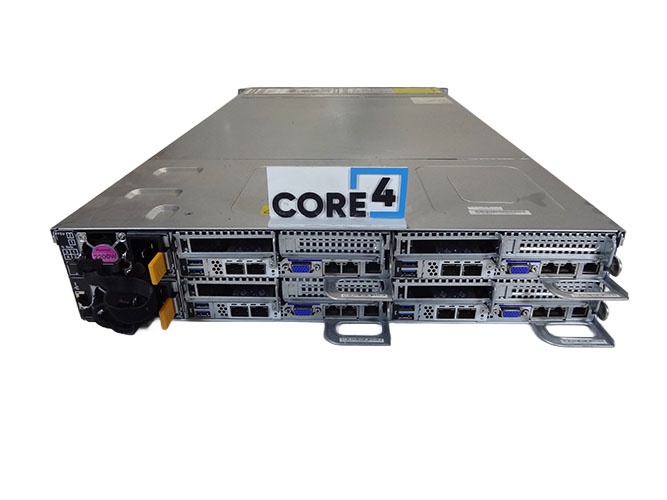 GIGABYTE H261-N80 4x DUAL SCALABLE NODES 8x NVMe 16x SATA DUAL PSU