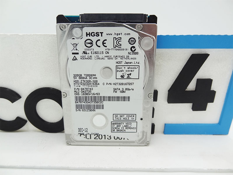 HITACHI H2T3201672S7 320GB 7.2K 3G 2.5INCH SATA HDD