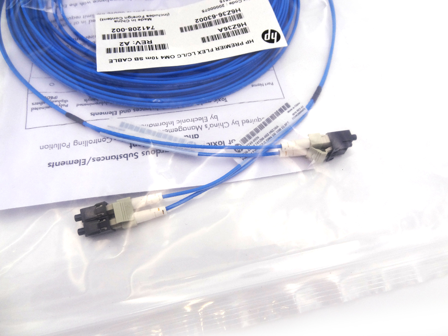 HP H6Z36A HPE LC/LC LSZH 50/125U OM4 10 CABLE - 741208-001