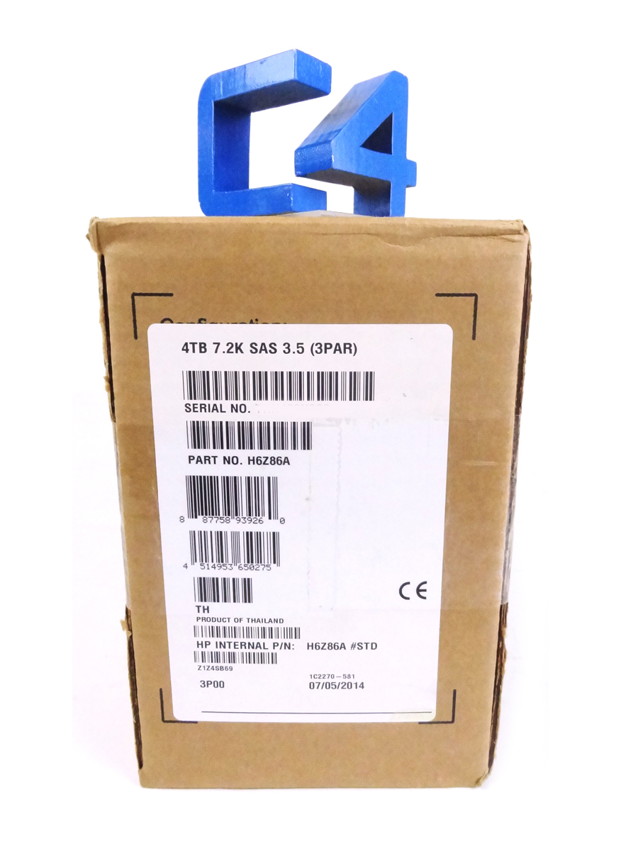 HP H6Z86A 3PAR M6720 4TB 6G 7.2K LFF - 750786-001