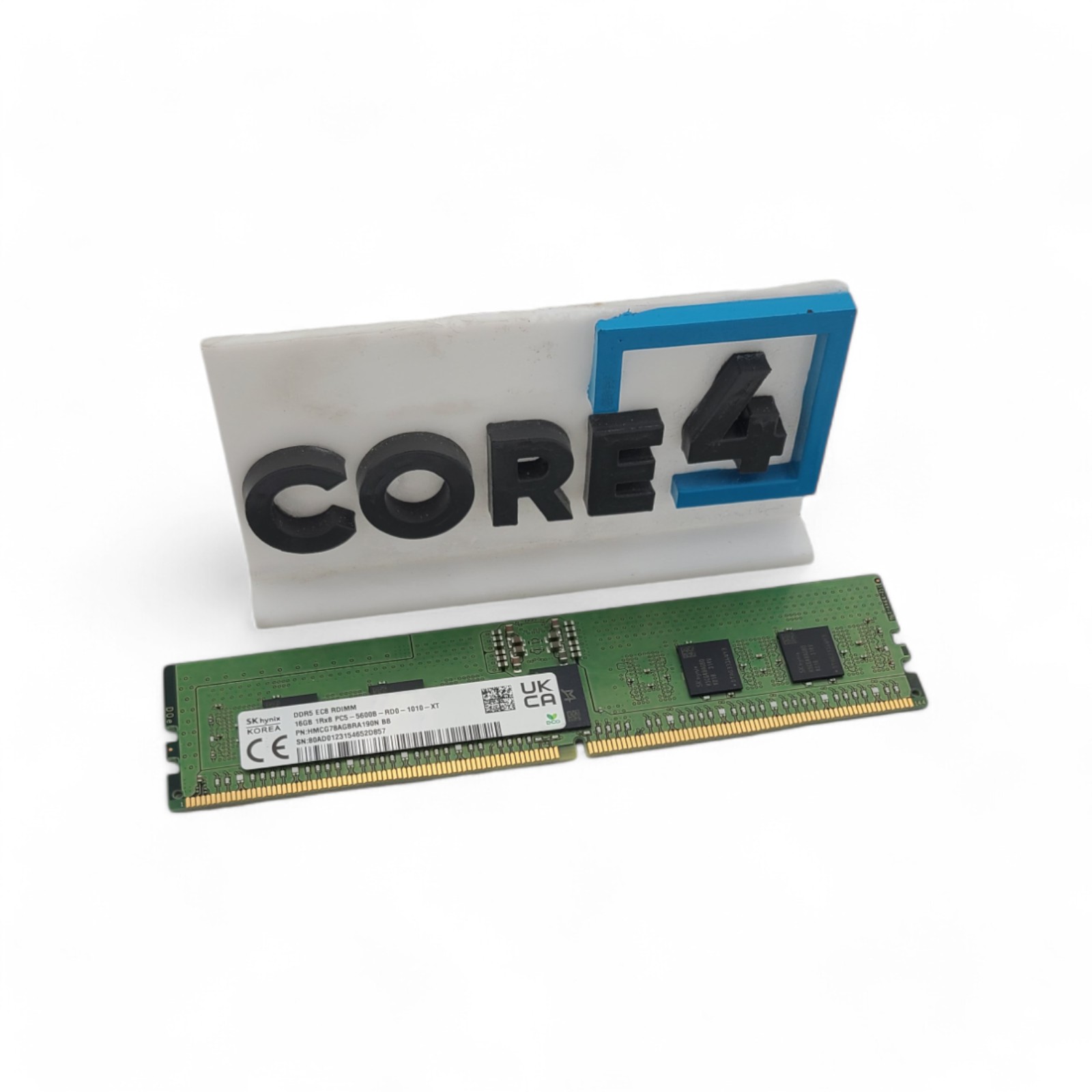 HYNIX HMCG78AGBRA190N 16GB PC5-44800 5600 Single Rank 1Rx8 DDR5 RDIMM Memory