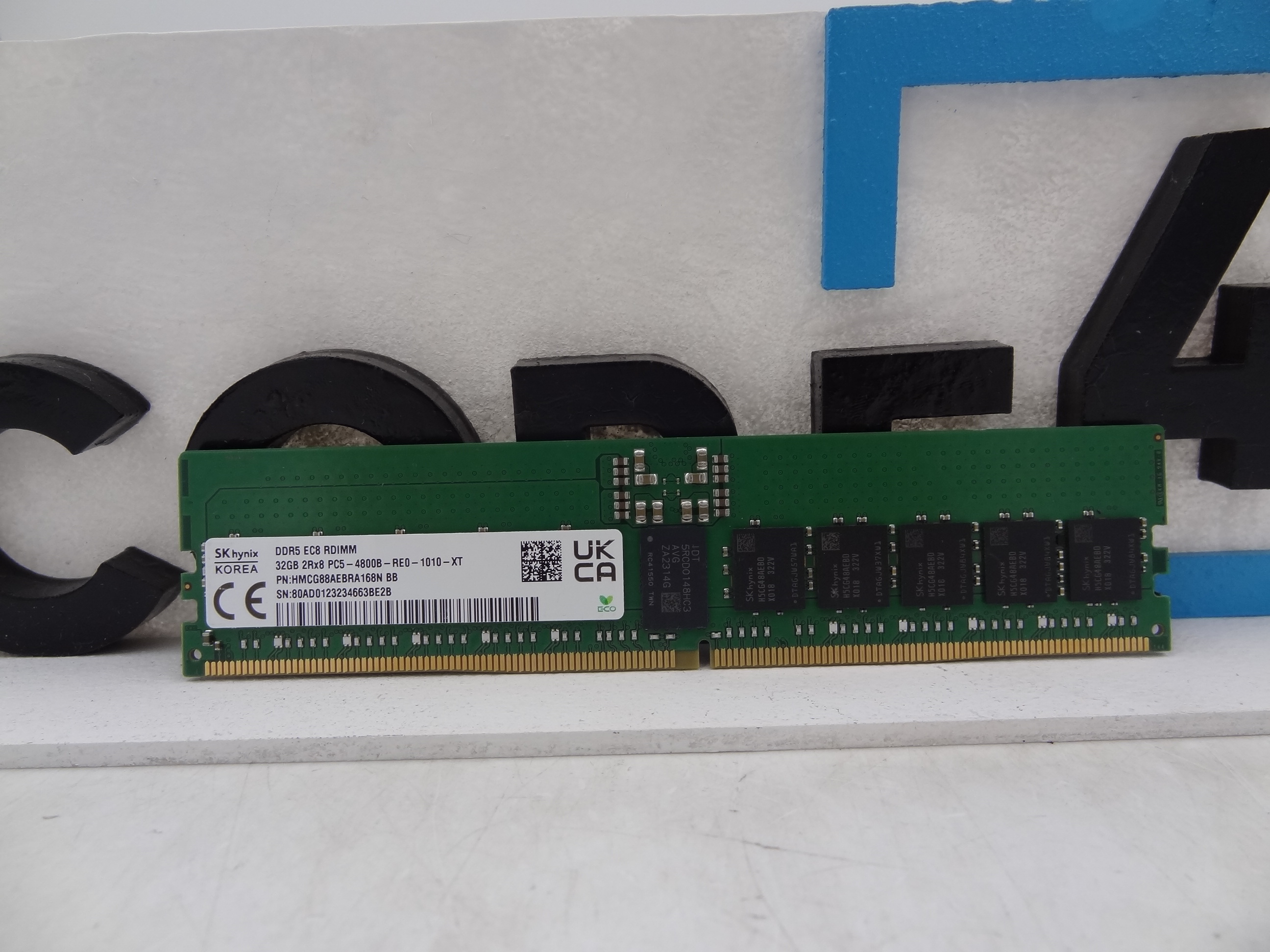 HYNIX HMCG88AEBRA168N 32GB 2Rx8 4800B-R ECC MEMORY MODULE