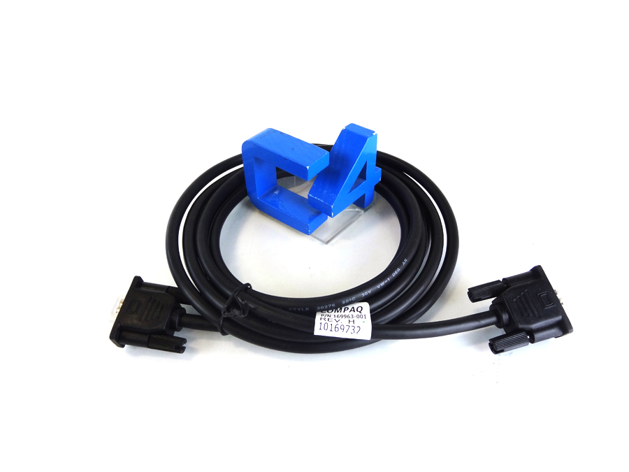 HP 169963-001 9FT MALE TO MALE ANALOG VGA VIDEO CABLE