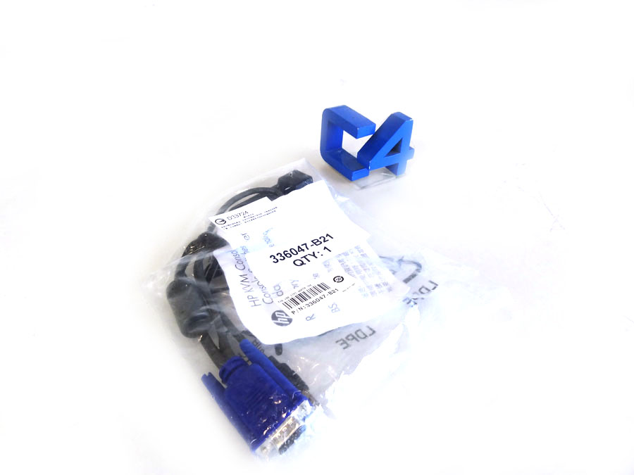 HP 336047-B21 KVM RJ45-USB CONS I/F ADPT 1PK - 396633-001, 336047-B21
