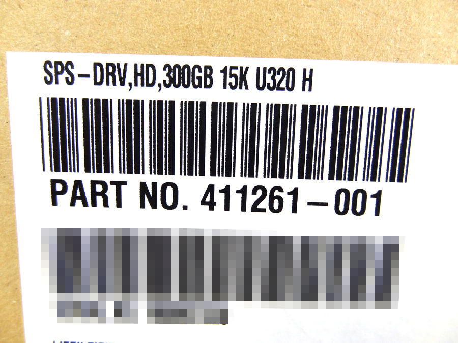 HP 411261-001 300GB 15K U320 SCSI HDD *New Sealed* - 411089-B22