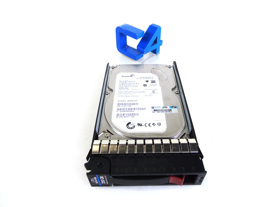 HP 458926-B21 250GB 7200RPM SATA HARD DRIVE - 459318-001, 484429-001, 571516-001