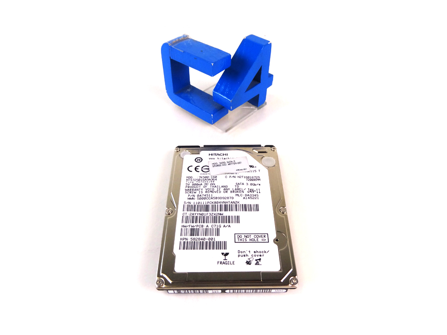 HP 497729-001 160GB 7200RPM 2.5 SATA 3GB/S HDD