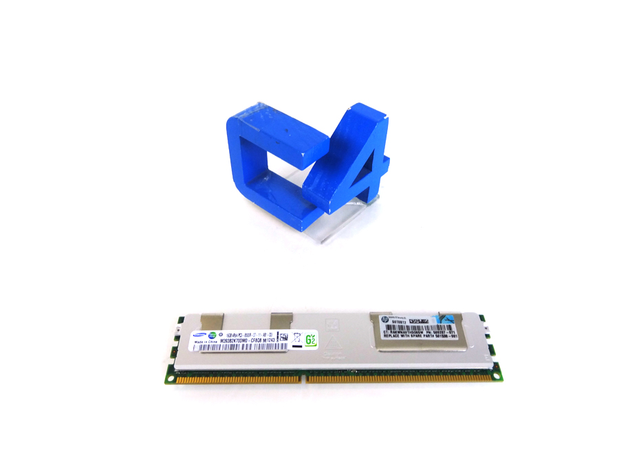 HP 500207-071 16GB 4RX4 PC3-8500R-7 KIT - 500666-B21, 501538-001