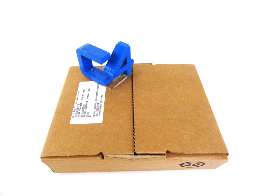 HP 516937-B21 DUAL PORT NETWORK ADAPTER PCIE 10 GIGABIT LAN 2 PORTS *New Sealed* - 518001-001