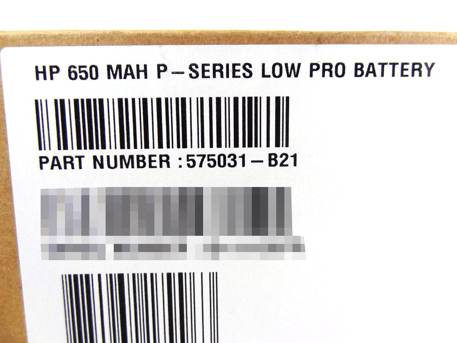 HP 575031-B21 HP 650MAH 4.8V CACHE BATTERY KIT