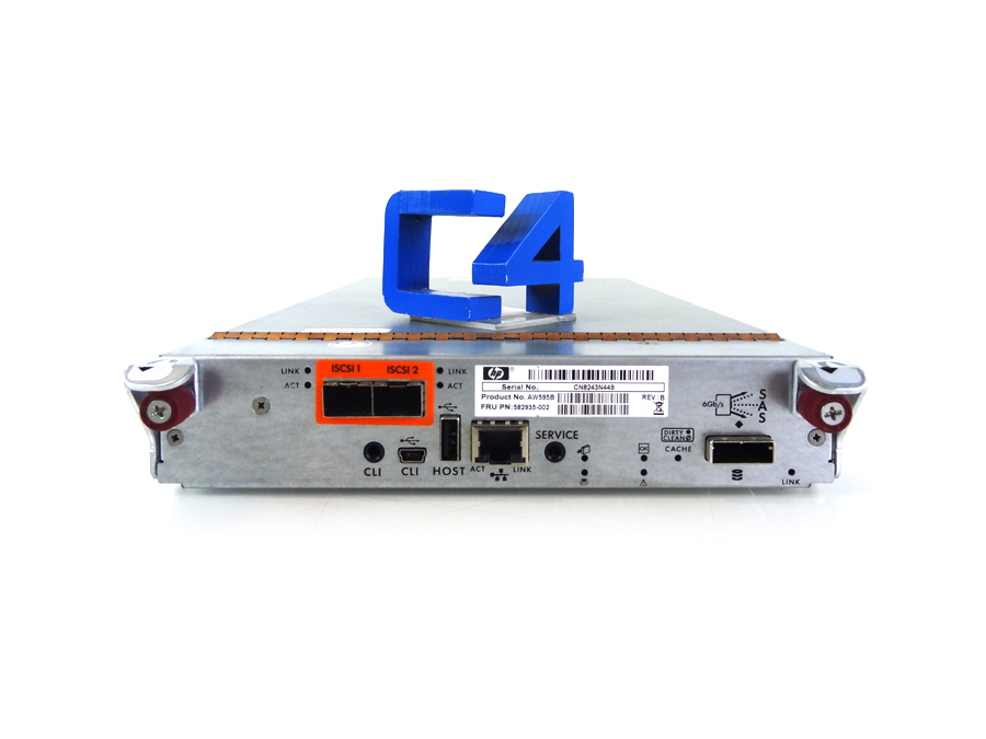 HP 582935-002 P2000 G3 10GB ISCSI CONTROLLER - AW595B 