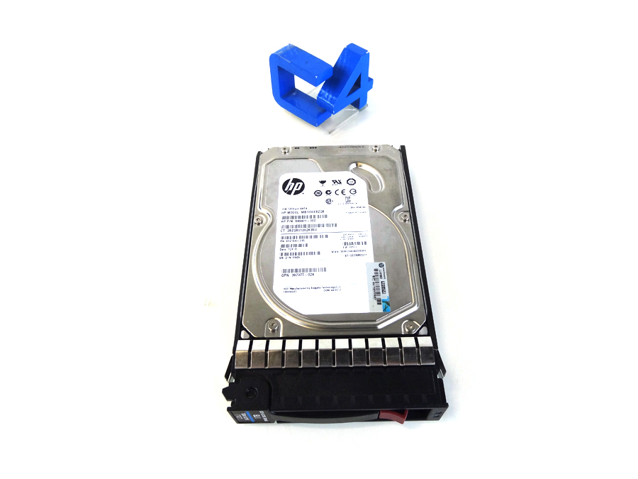 HP 583311-001 1TB 7200RPM SATA 3.5INCH HOT PLUG MIDLINE HARD DRIVE -454146-B21, 454273-001, 536648-001, 610852-001, 619462-001