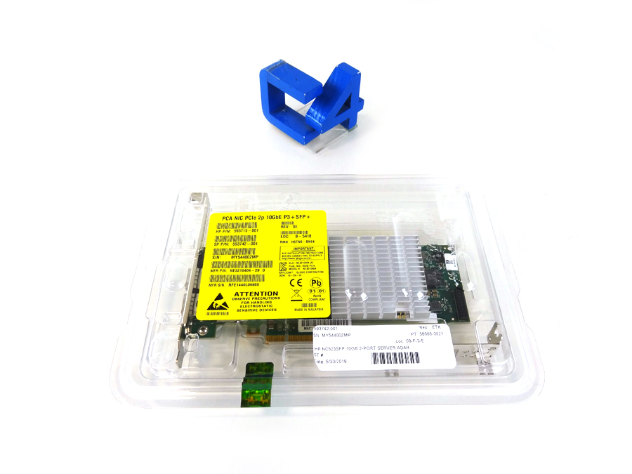 HP 593742-001 NC523SFP 10GB 2-PORT SERVER ADAPTER NETWORK ADAPTER *New Sealed* - 593715-001, 593717-B21 