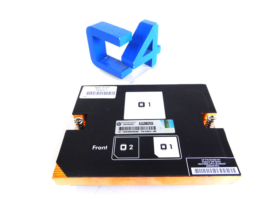 HP 598248-001 PROCESSOR HEATSINK FOR PROLIANT BL465C G7