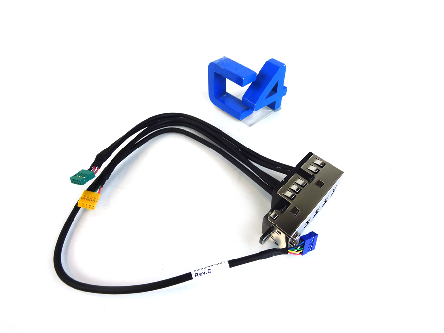 HP 625248-001 8300 FRONT IO AUDIO USB PANEL CM - 646821-001