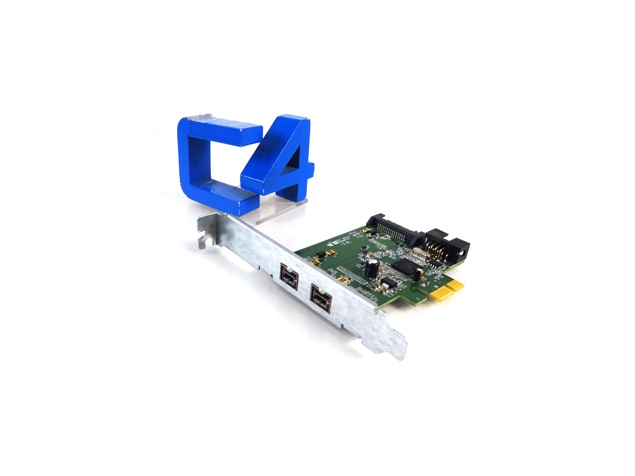 HP 632487-001 PCIE 1394B FIREWIRE PVC CARD