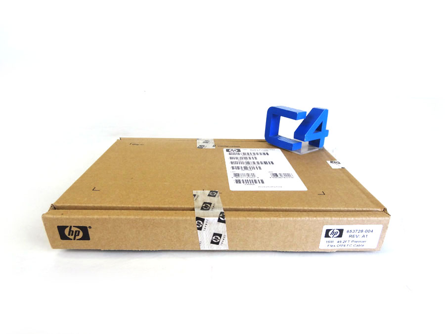HP 653728-004 15M LC/LC PREMIER FLEX OM4 CABLE - 656430-001, 628217-005, QK735A