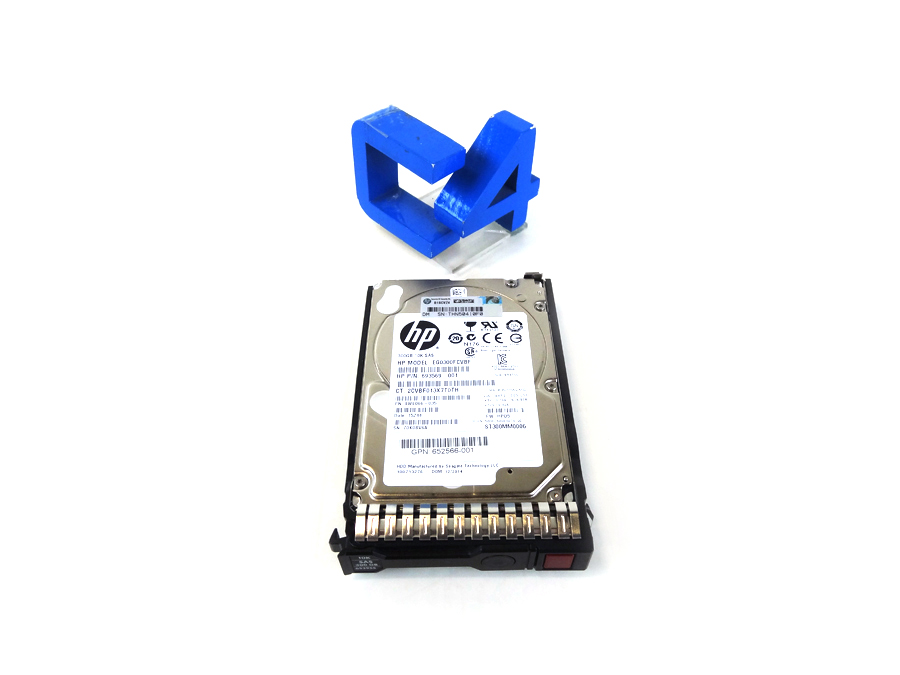 HP 653955-001 300GB 6G DP SAS SMARTDRIVE HDD *New Bulk* - 652564-B21, 652566-001, 666355-001, 696739-001