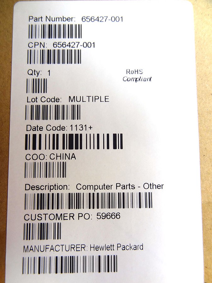 HP 656427-001 PREMIER FLEX FIBER OPTIC CABLE *New Sealed* - QK732A