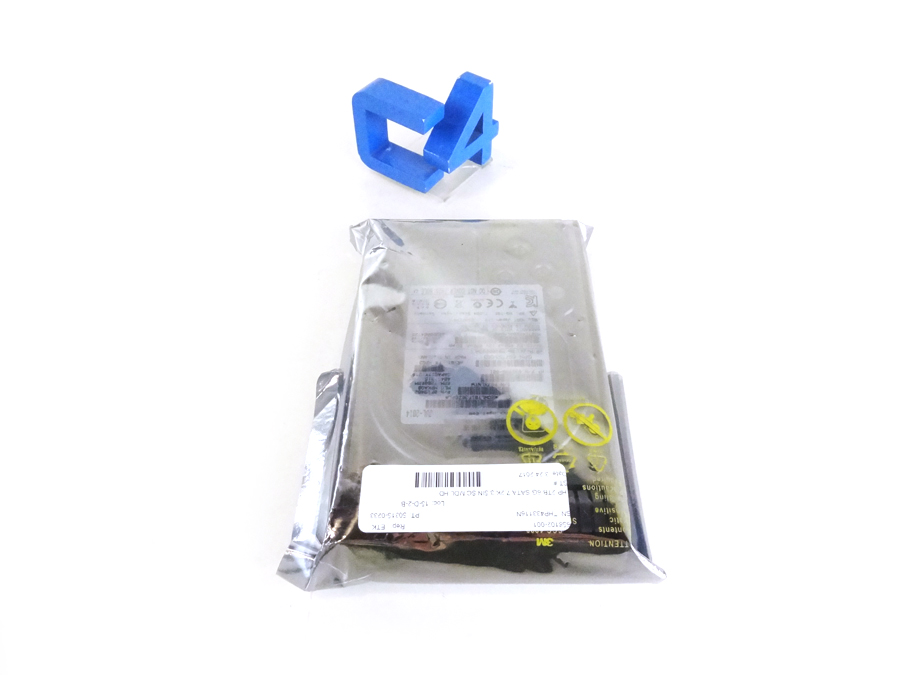HP 658102-001 2TB 6G SATA 7.2K 3.5IN SC MDL HD *New Bulk* - 658079-B21