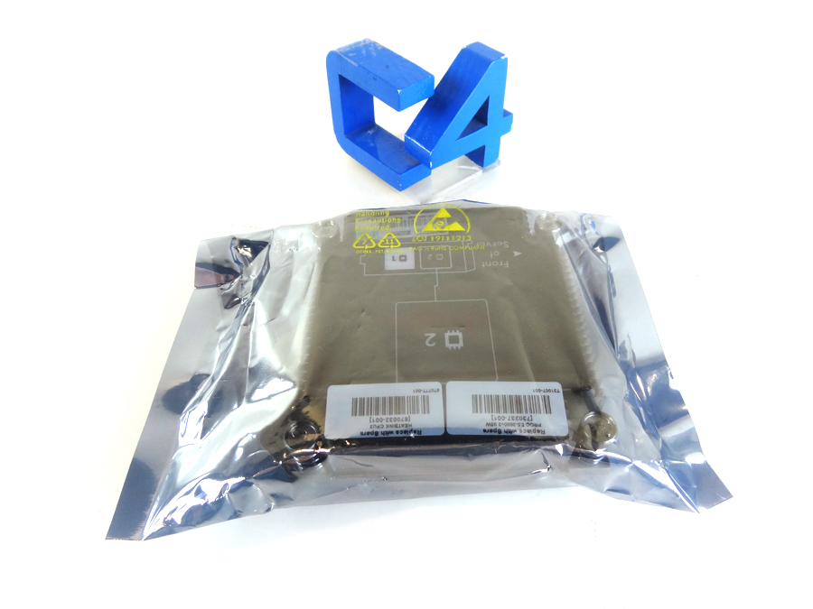 HP 670032-001 PROCESSOR TWO HEATSINK FOR PROLIANT BL460C GEN8