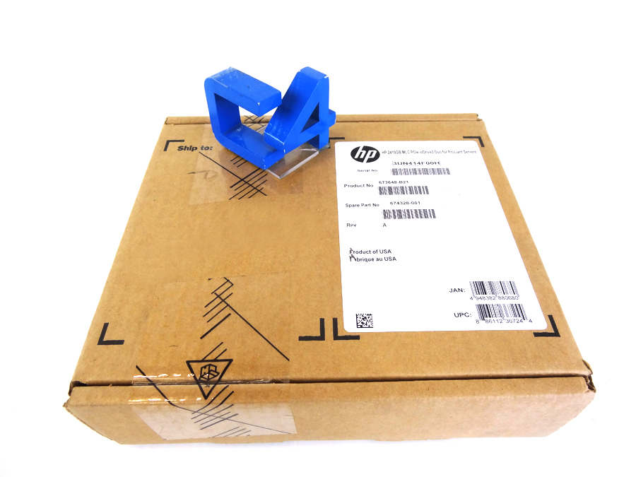 HP 673648-B21 HP 2410GB MLC G2 PCIE IO *New Sealed* - 674328-001 