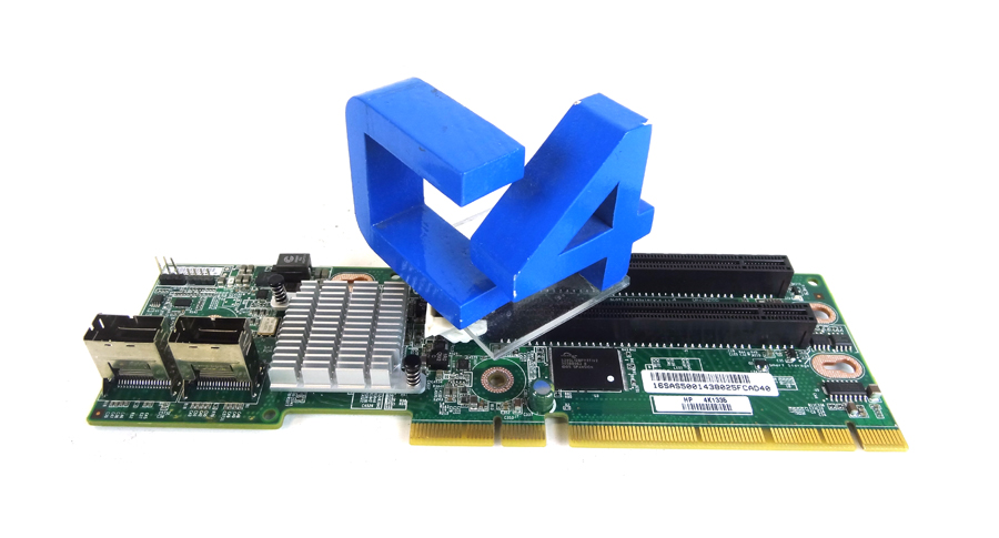 HP 684896-001 B20I RISER CARD W/SAS CONNECTORS