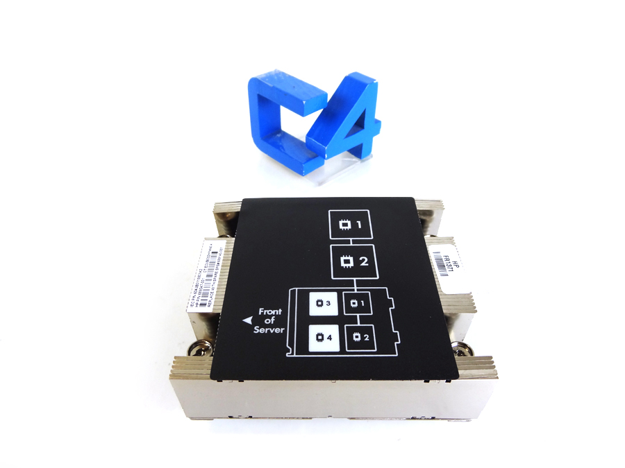 HP 689143-001 HEATSINK (FOR PROCESSOR 1 AND 2) FOR BL660C GEN8 E5-4603 2P FIO KIT