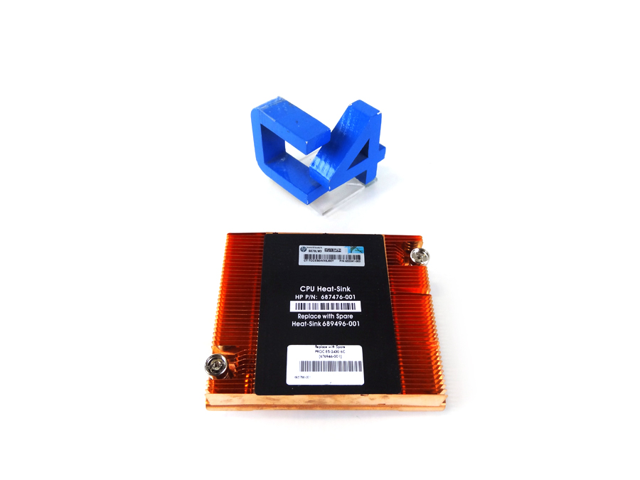 HP 689496-001 HEATSINK ASSEMBLY FOR PROLIANT SL4540 G8