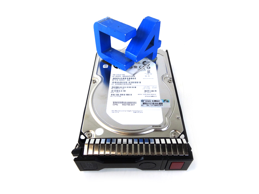 HP 695842-001 4TB 6G SAS 7.2KRPM LFF HD 695510-B21