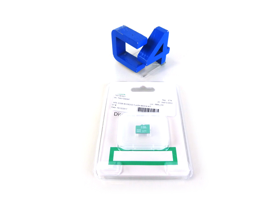HP 700139-B21 HPE 32GB MICROSD FLASH MEDIA KIT *New Sealed* - 704502-001