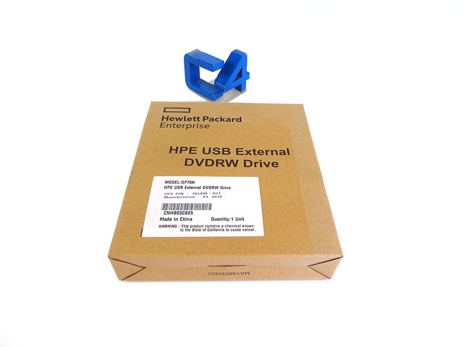 HP 701498-B21 MOBILE USB DVD-RW *New Sealed* - 775676-001 