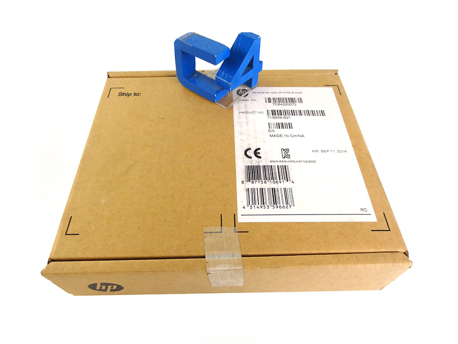 HP 718939-B21 Ethernet 10Gb 2-port 570FLB Adapter *New Sealed* - 730701-001