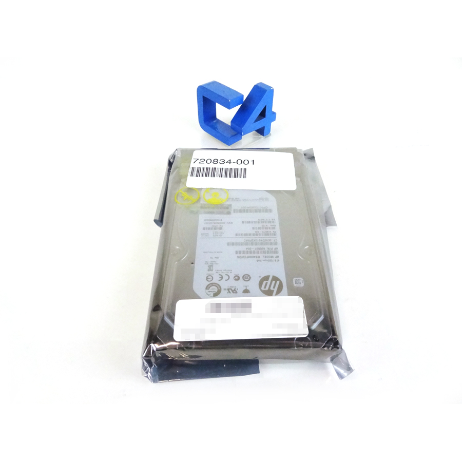 HP 720834-001 EVA 4TB 6G 7.2K M6612 3.5IN SAS *HP Renew* - 718304-001, C8R31A