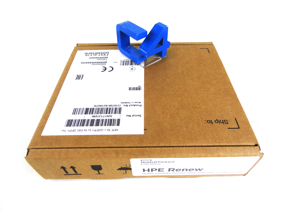 HP 721070-B21 BLC QSFP+ TO 4X10G SFP+ 7M CABLE *HP Renew*