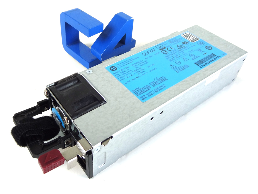 HP 723594-001 500W FLEX SLOT PLATINUM HOT PLUG