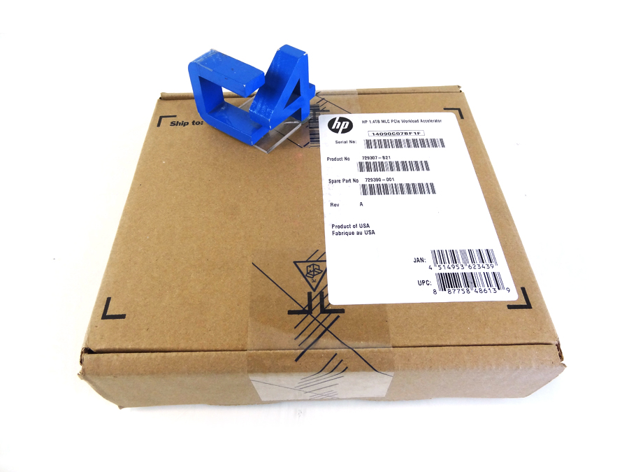HP 729307-B21 1.4TB MLC PCIE WORDLOAD ACCELRATOR *New Sealed* - 729390-001 