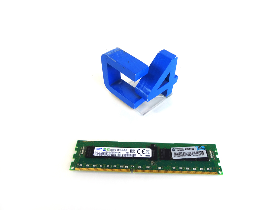 HP 731657-081 8GB (1X8GB) 1866MHZ PC3-14900 CL13 SINGLE RANK ECC REGISTERED DDR3 SDRAM 240-PIN DIMM MEMORY KIT 731761-B21