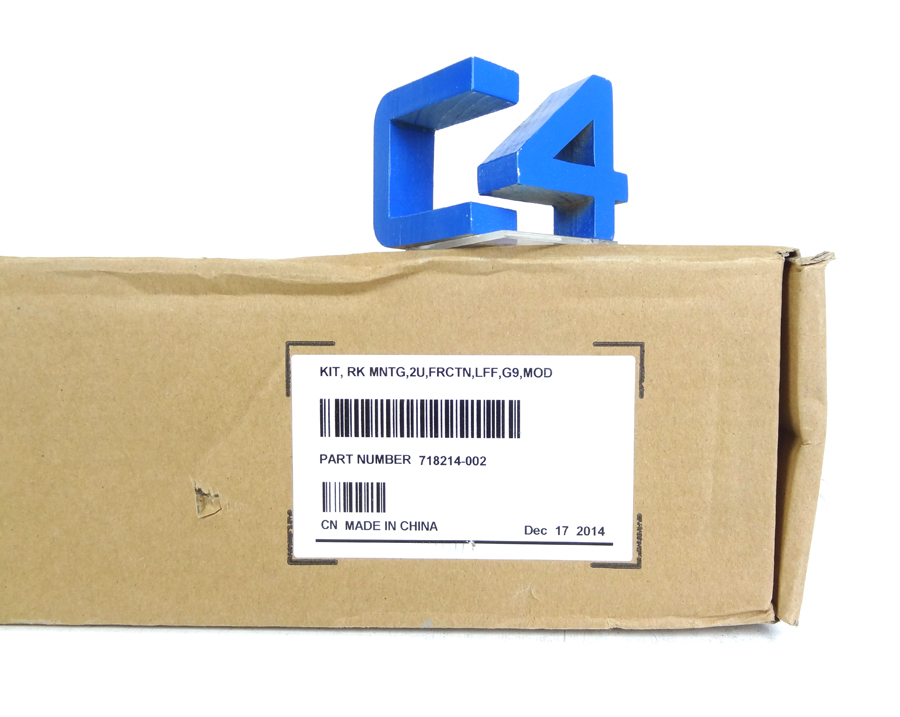 HP 733662-B21 2U RAILKIT EASY INSTALL LFF - 718214-001, 718214-002 - New Sealed