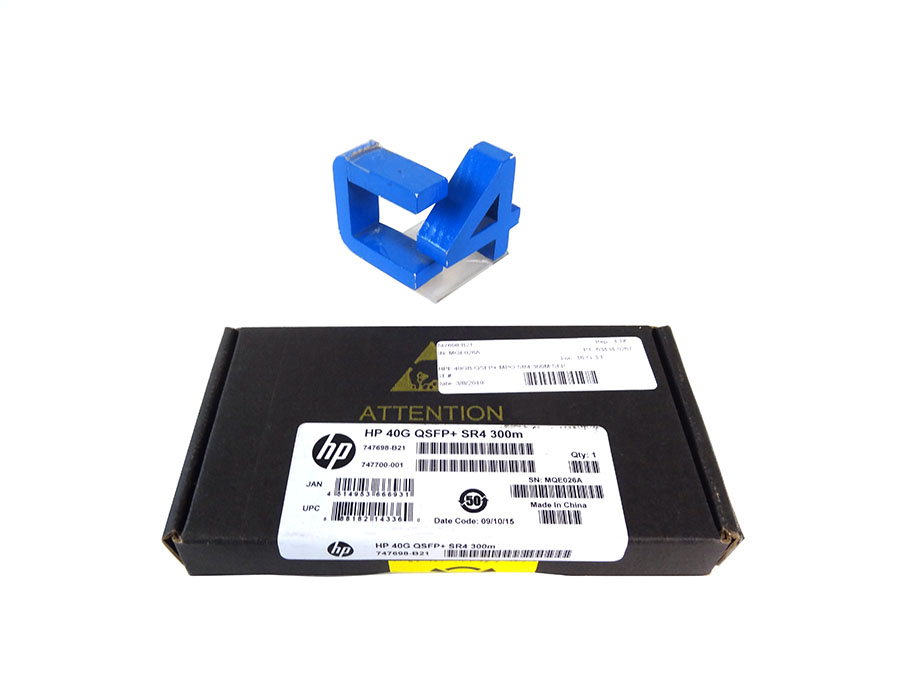 HP 747698-B21 40GB QSFP+ MPO SR4 300M SFP *New Sealed* - 748742-001