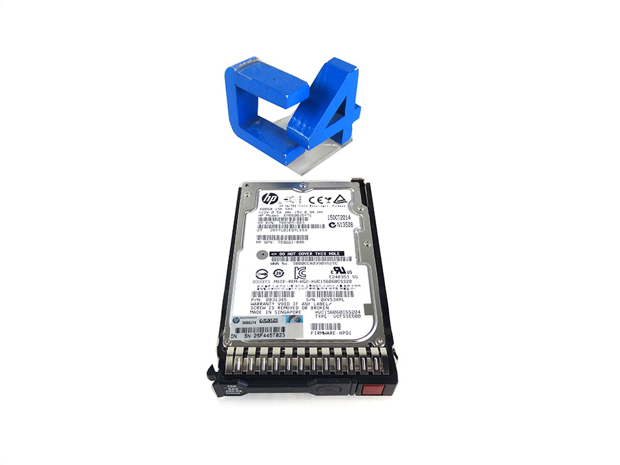 HP 759548-001 600GB SAS 12 SFF HARD DRIVE - 759212-B21 