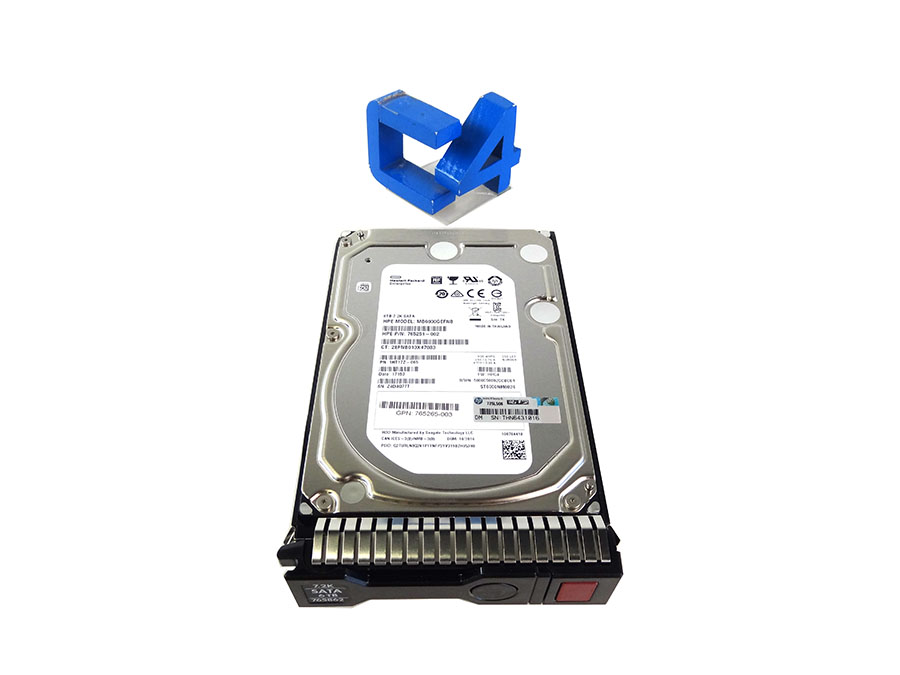 HP 765862-001 6TB SATA 6G MIDLINE 7.2K LFF HDD - 765255-B21