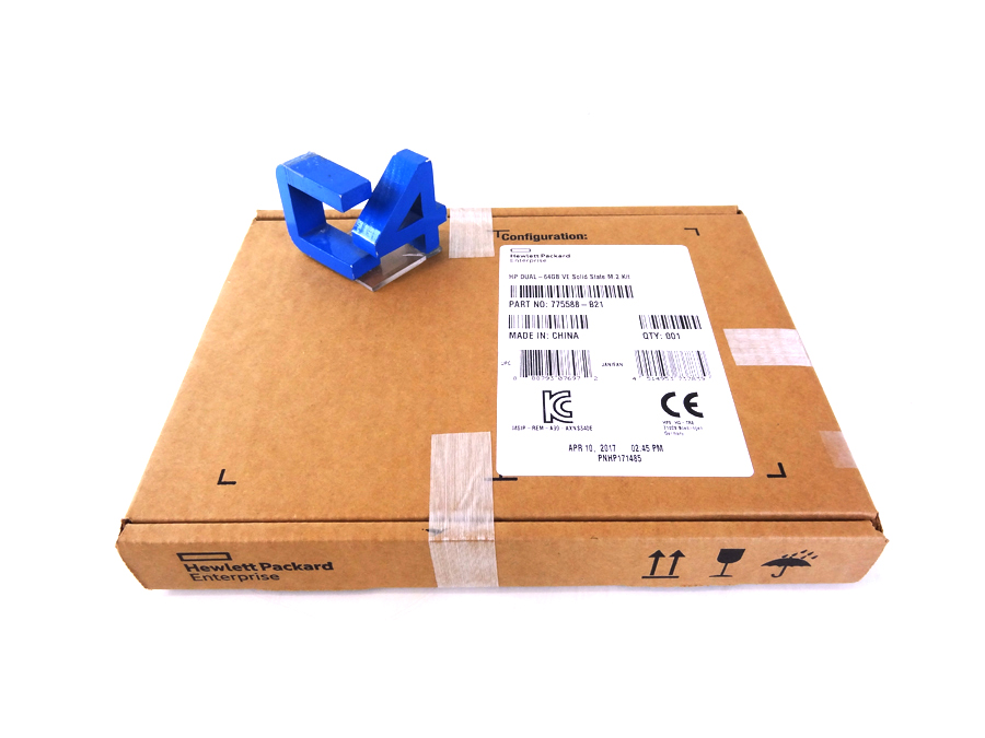 HP 775588-B21 DUAL 64GB VE SOLID STATE M.2 KIT *New Sealed* - 749154-001, 797905-001 